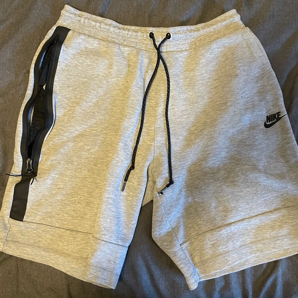 Nike tech shorts.